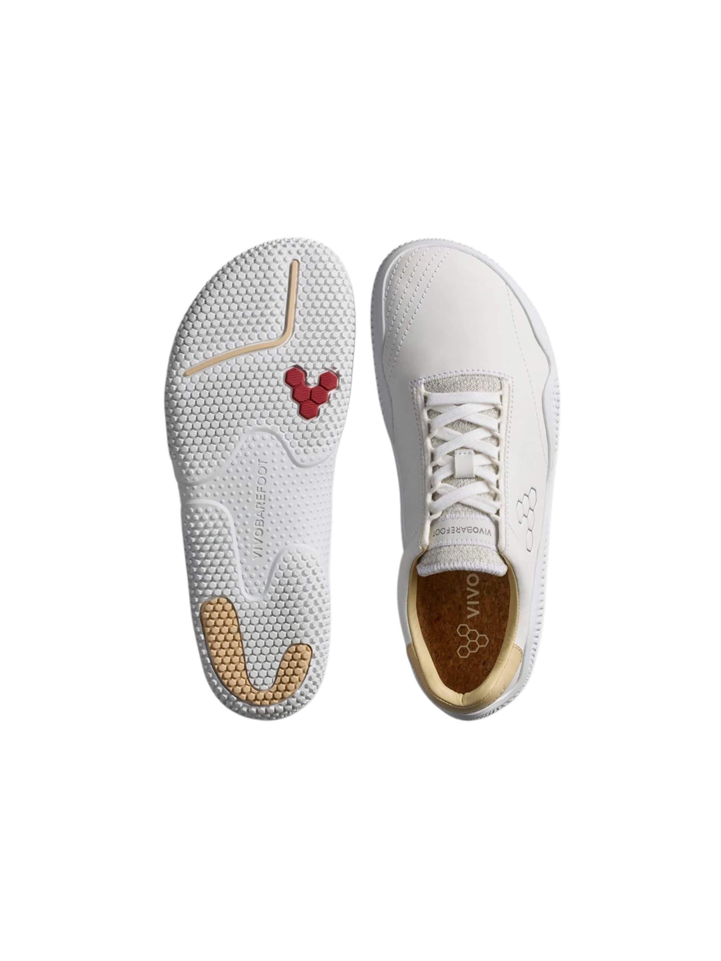 Vivo Barefoot Matalavartiset tennarit 'Motus Studio' värissä valkoinen