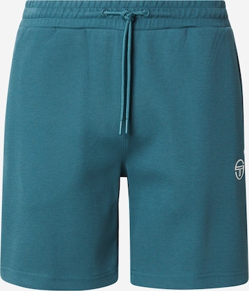 Sergio Tacchini regular Παντελόνι 'Egeo' σε πράσινο: μπροστά