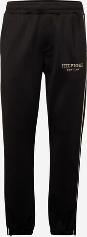 TOMMY HILFIGER Regular Broek in Zwart: voorkant