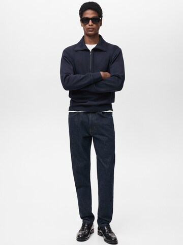 MANGO MAN Sweatshirt 'Winne' in Blue