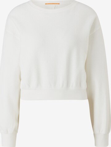 QS Sweatshirt in White: front