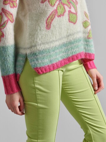 Pull-over 'Brigitte' eve in paradise en mélange de couleurs