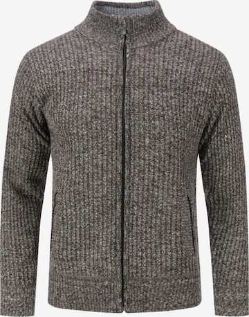 Youthup Strickjacke in Braun: Vorderseite