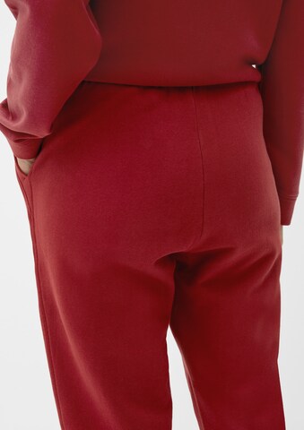 Effilé Pantalon s.Oliver en rouge