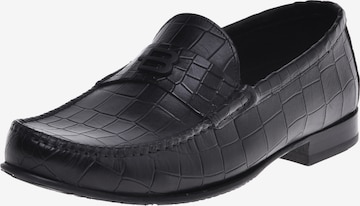 Baldinini Classic Flats in Black: front