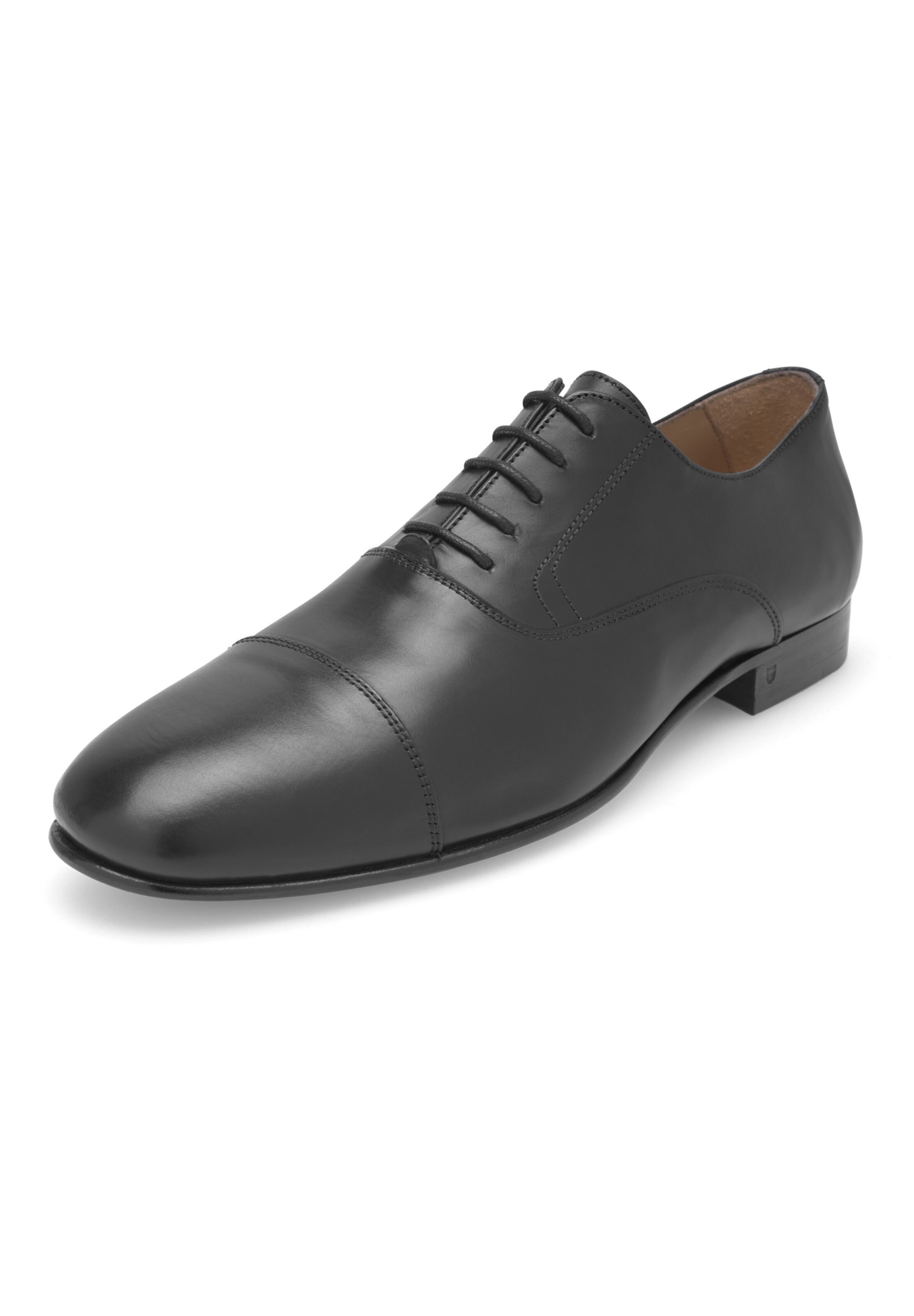Henry Stevens Lace-up shoe 'Maxwell CO' in Black: front