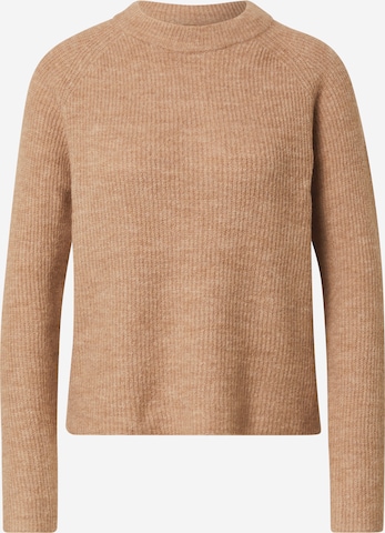 PIECES Sweater 'Ellen' in Beige: front