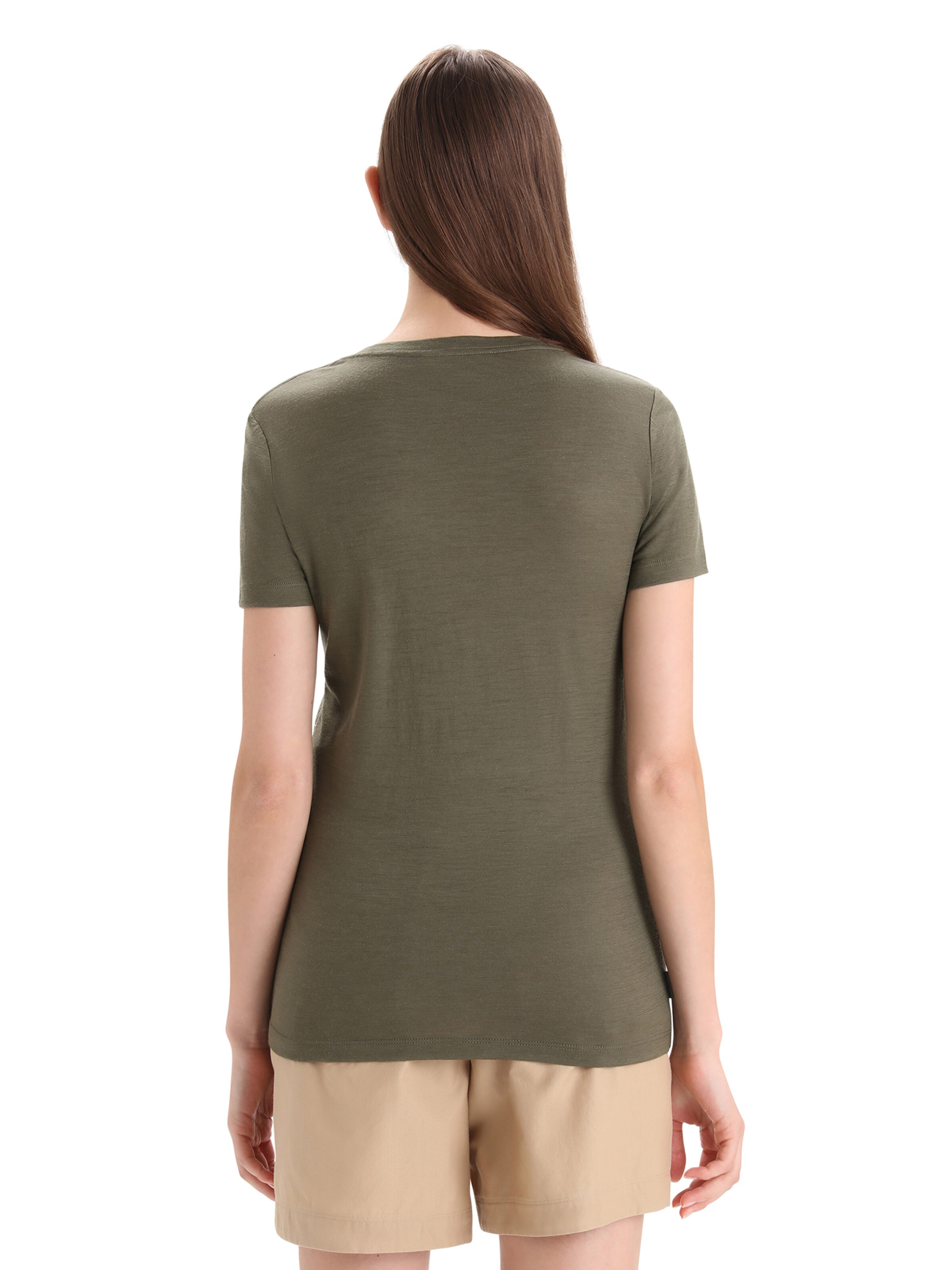 ICEBREAKER Функционална тениска в зелено