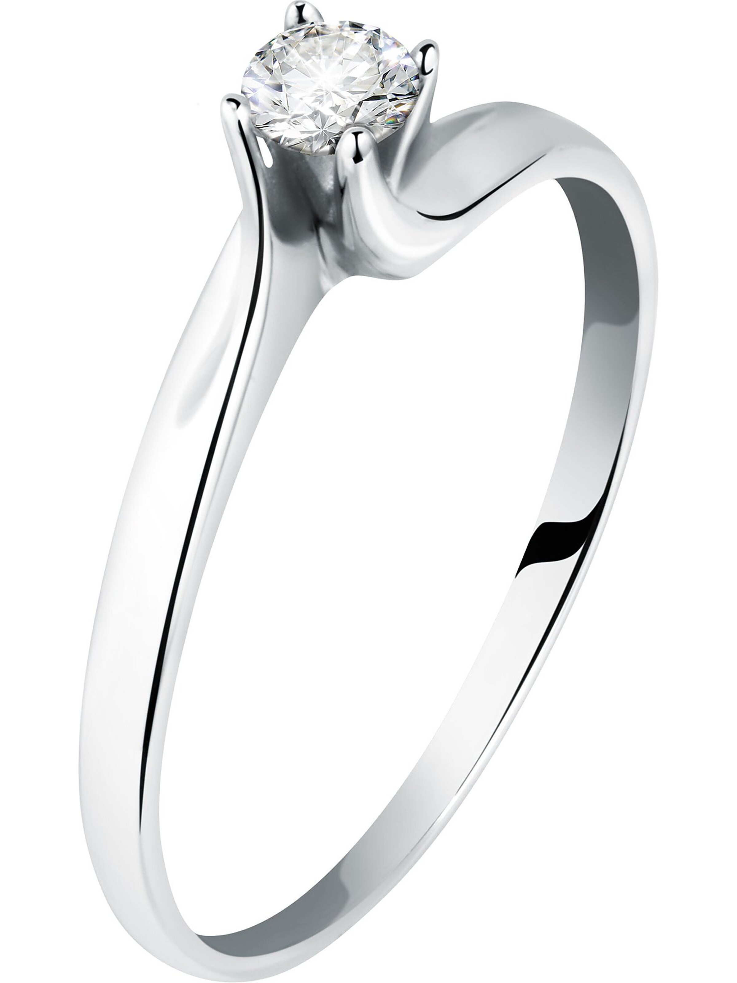 CHRIST Ring in Silber: Vorderseite