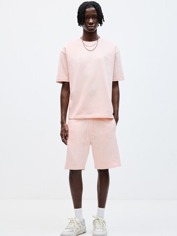 Pull&Bear Tričko - Ružová