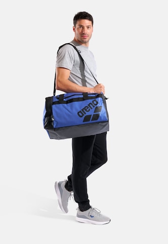 ARENA Sports bag 'All Set 40L Duffle' in Blue: front