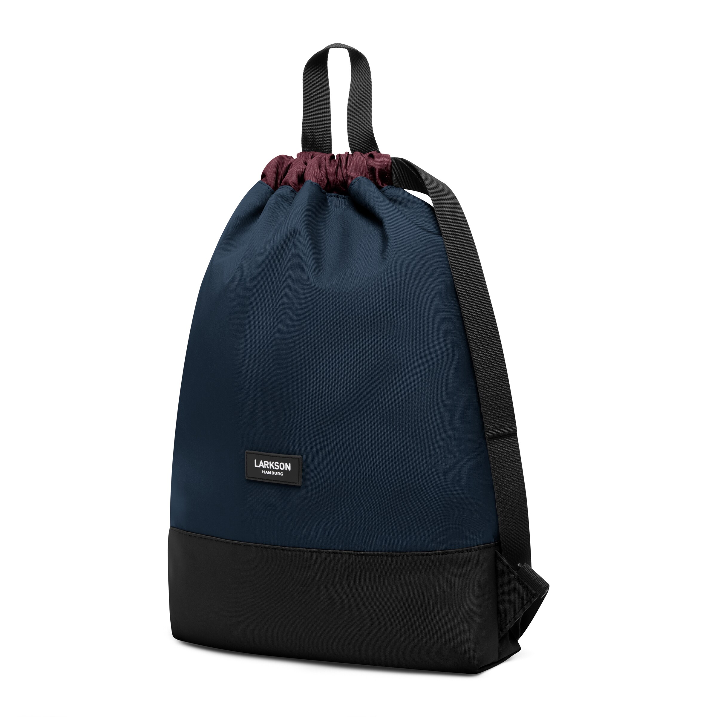 LARKSON Gym bag 'No 7' in Blue: front