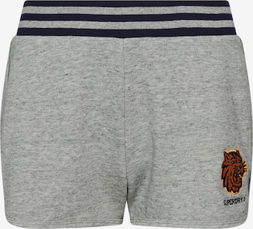Regular Pantalon 'Vintage Collegiate' Superdry en gris : devant