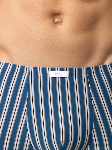 Mey Boxershorts ' Stream Stripes ' in Blauw