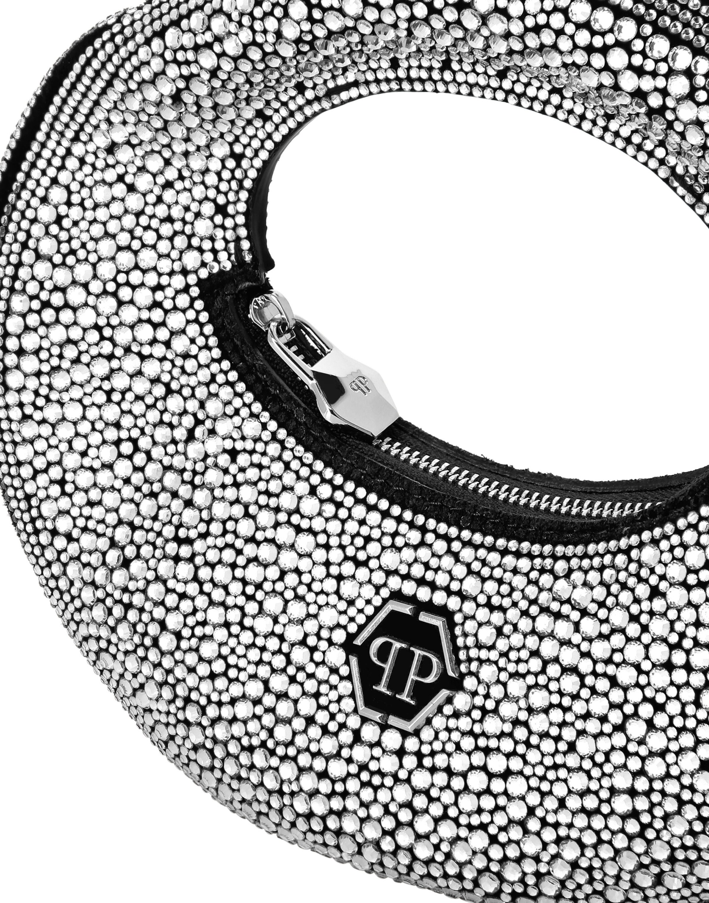 Philipp Plein - Bolso de mano en plata