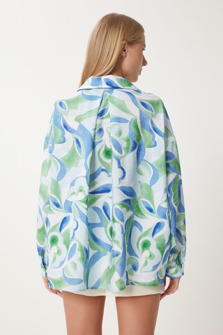 Happiness İstanbul Блуза в синьо