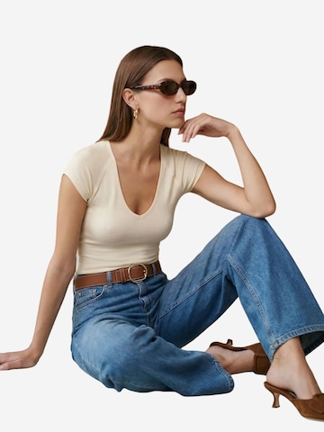 Camicia da donna 'Blusen' di Dilvin in beige