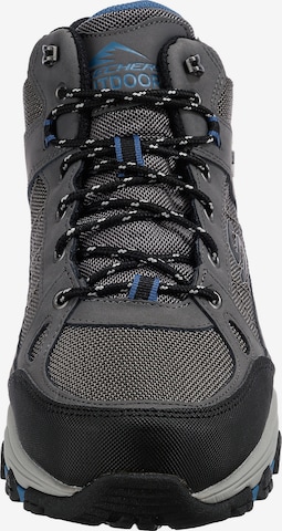 SKECHERS Lace-Up Boots in Grey