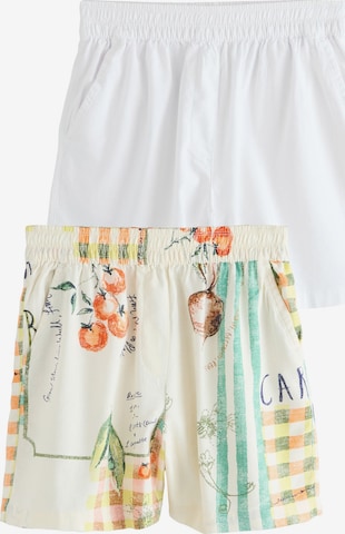 Regular Pantalon Next en blanc : devant