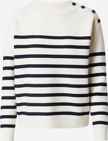 Maison 123 Sweater 'BENSON' in White: front