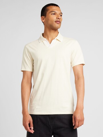 Lindbergh Poloshirt in Gelb: Vorderseite
