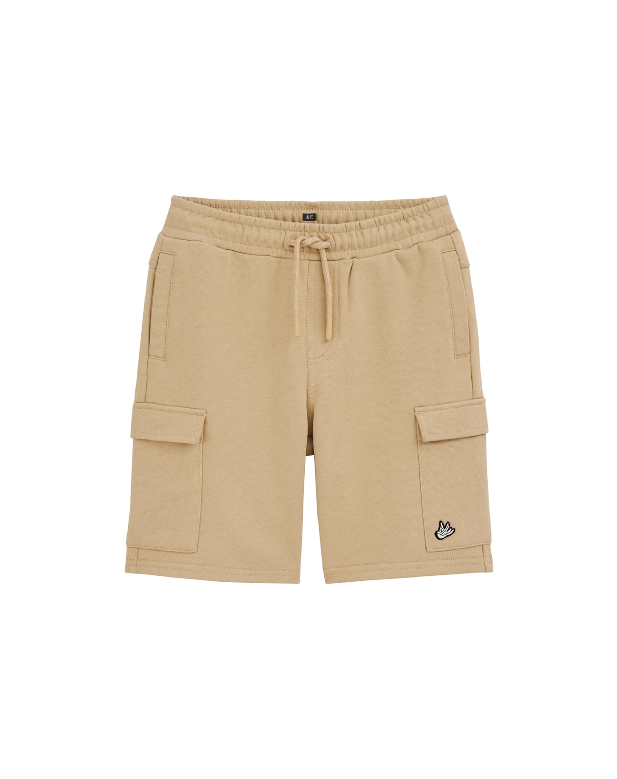 WE Fashion - regular Pantalón en beige: frente