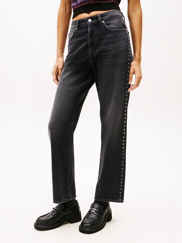 Tommy Jeans Regular Jeans 'LAYLA' in Grey: front