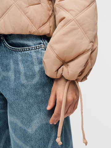 HUGO Φθινοπωρινό και ανοιξιάτικο μπουφάν 'Fasteppa-1' σε καφέ