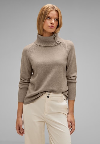 STREET ONE Pullover in Beige: predná strana