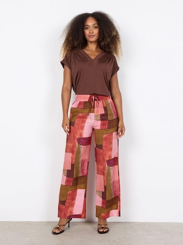 Soyaconcept Regular Trousers 'Soyaconcept Catania3-B roze' in Pink: front