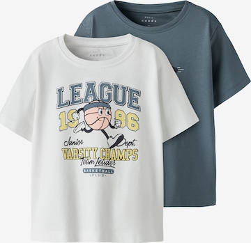 NAME IT Póló 'NMMVICTOR' - kék: elől