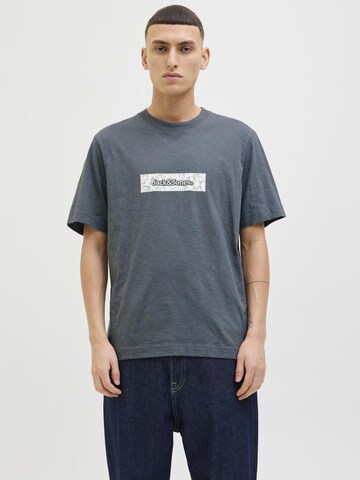 JACK & JONES Shirt in Grijs: voorkant