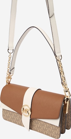 MICHAEL Michael Kors - Mala de ombro em bege: frente