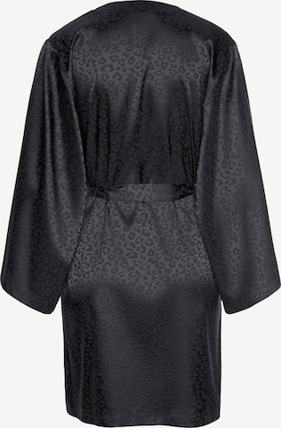 LASCANA Dressing Gown in Black