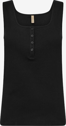 Top di Soyaconcept in nero: frontale