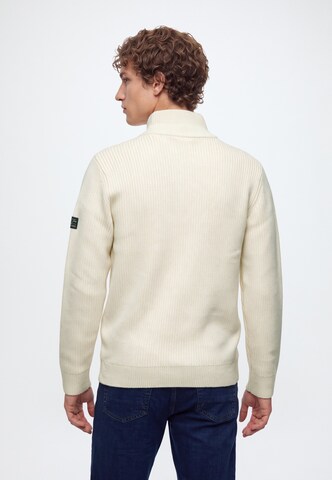 Petrol Industries Sweater in White: back