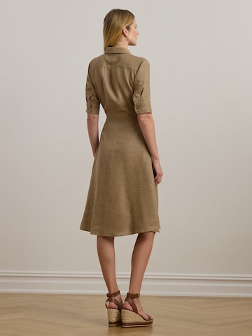 Lauren Ralph Lauren Платье-рубашка в Бежевый