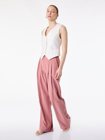 Koton Wide leg Bandplooibroek in Roze