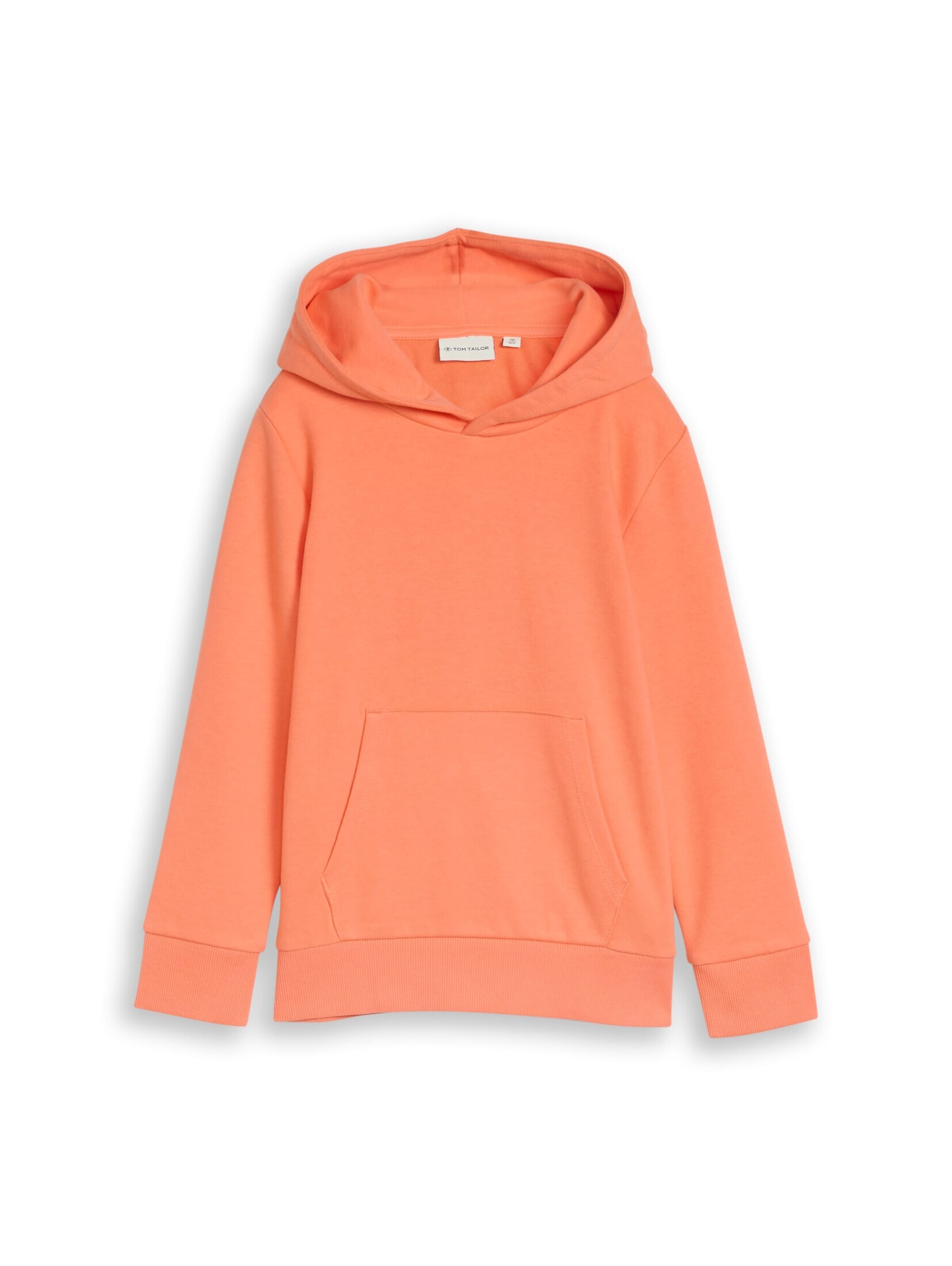 TOM TAILOR Sweatshirt in Orange: front