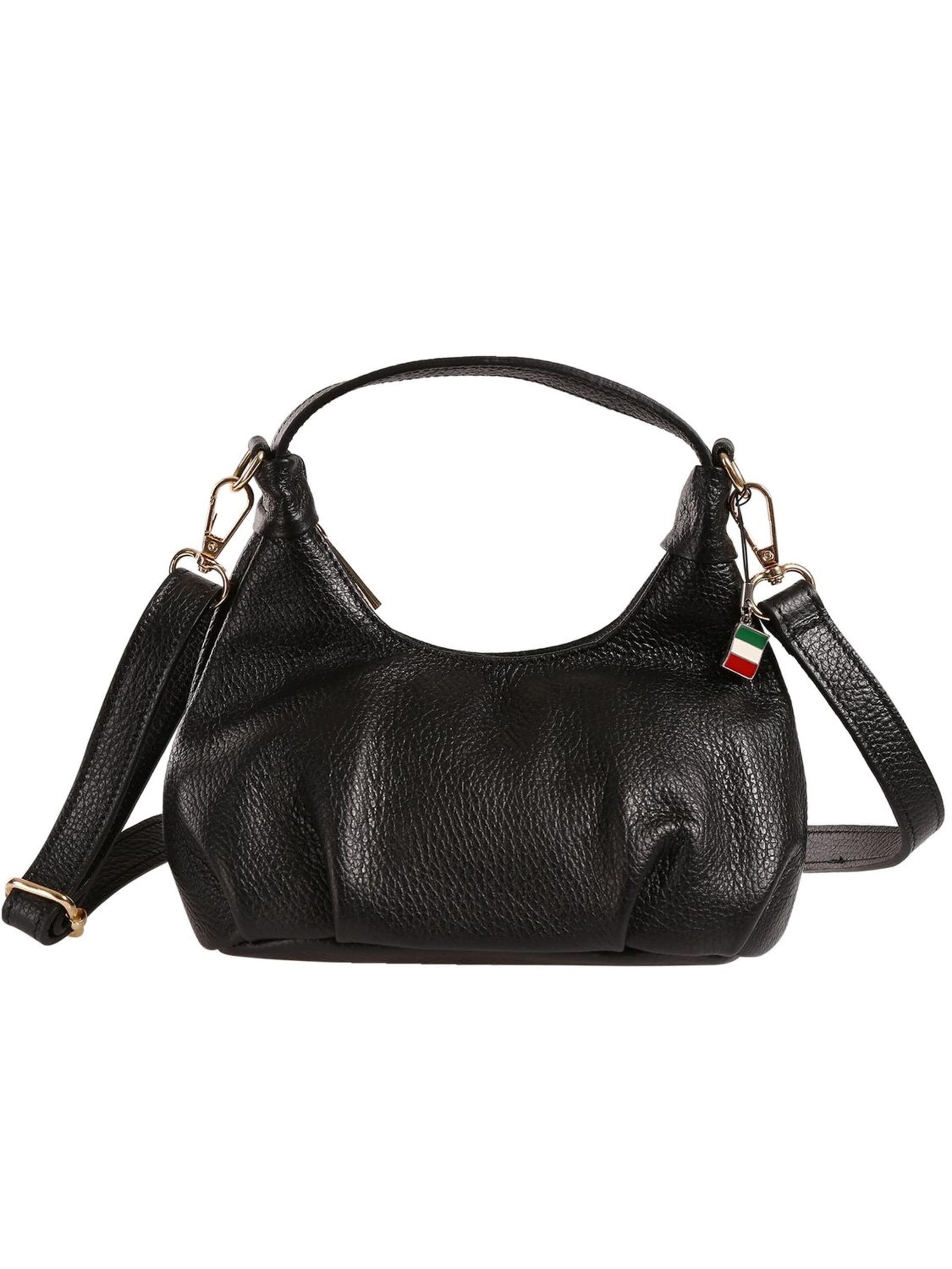 Borsa a mano di Florence in nero: frontale