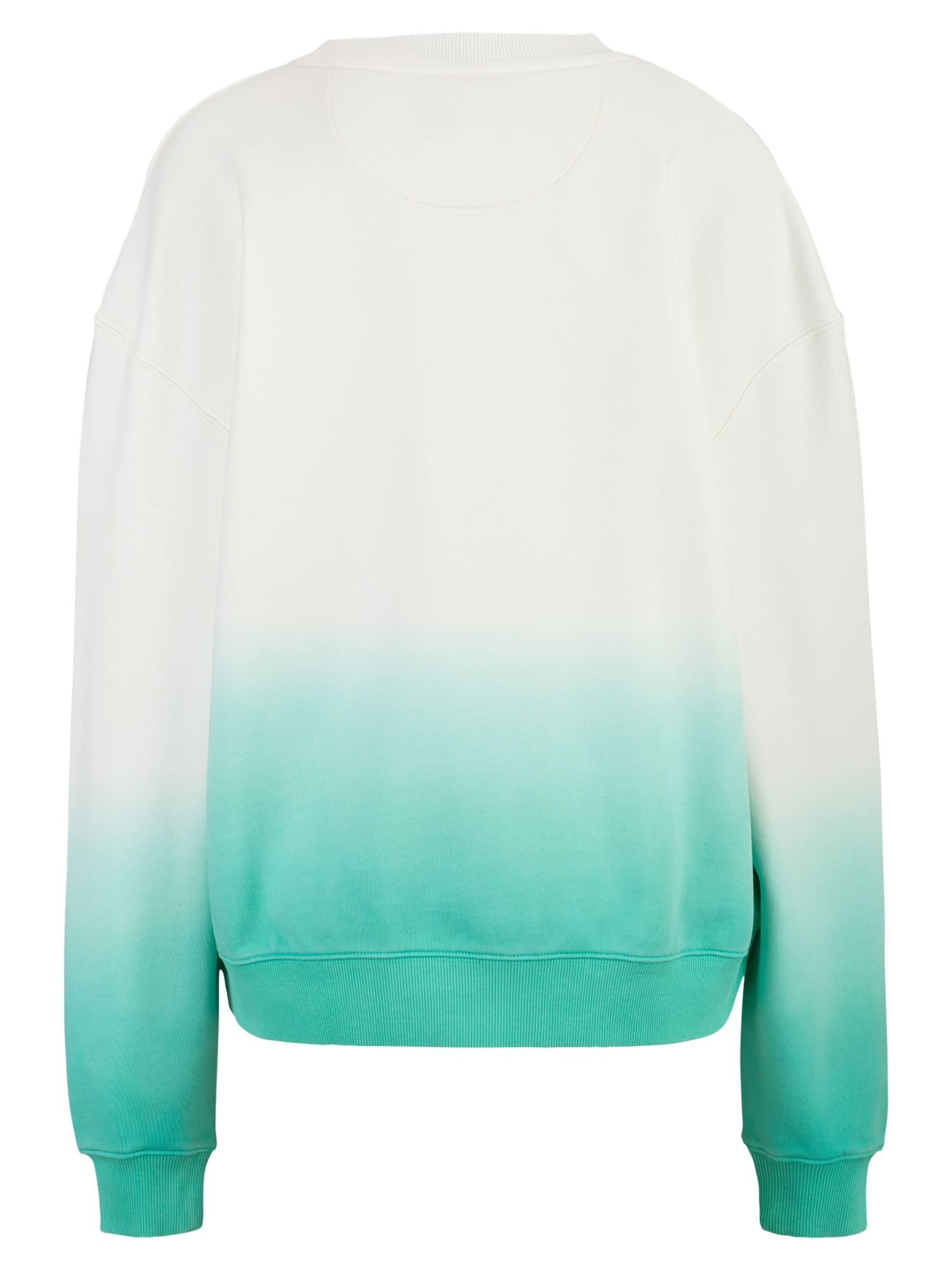 19V69 ITALIA Sweatshirt 'Sinja Dip' in Groen