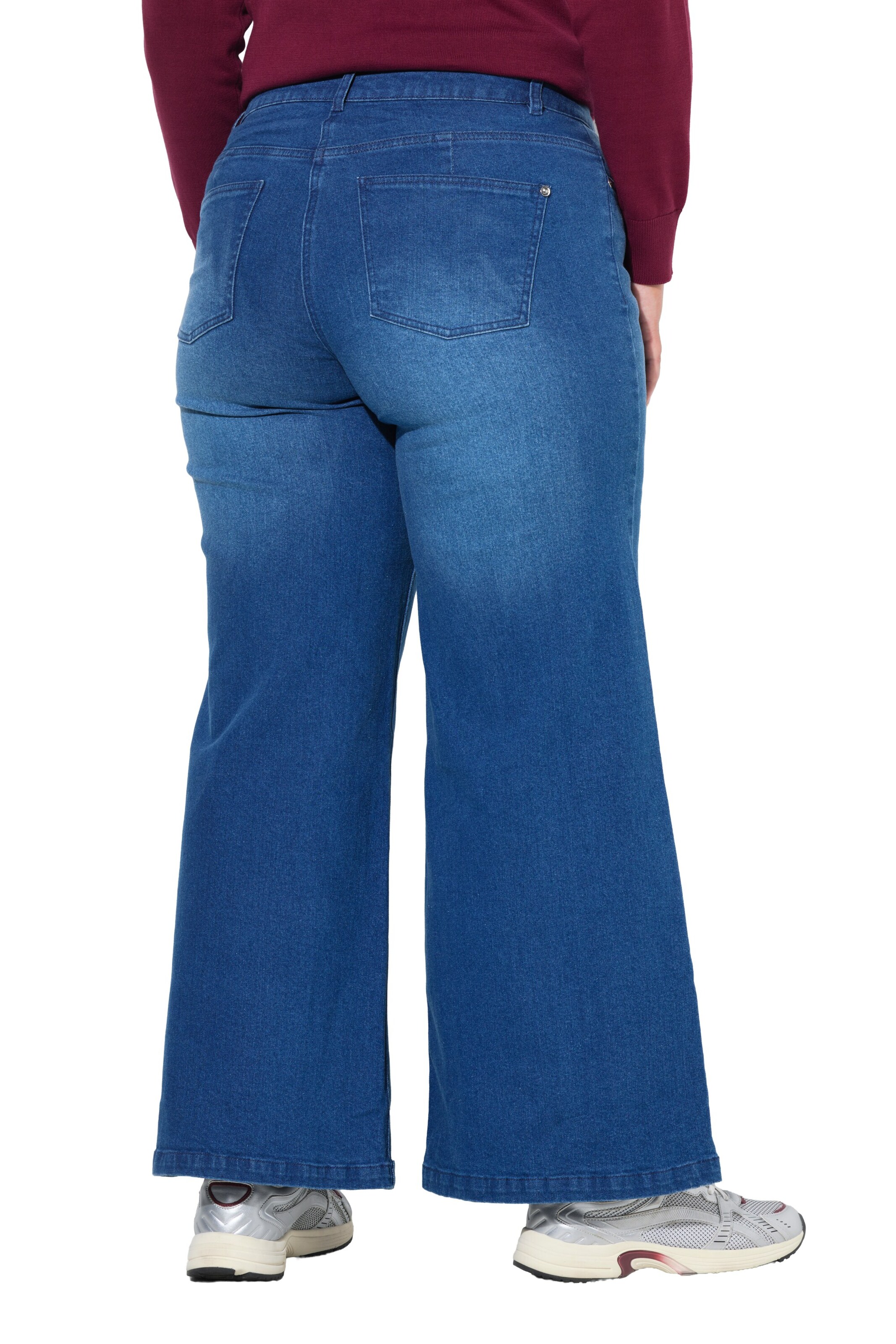 MIAMODA Wide leg Jeans in Blauw