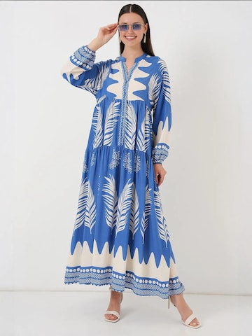 Bigdart Blousejurk in Blauw: voorkant