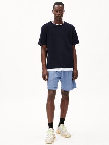 T-Shirt ' ERWAAN ' ARMEDANGELS en bleu