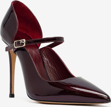 Escarpins Derimod en rouge : devant