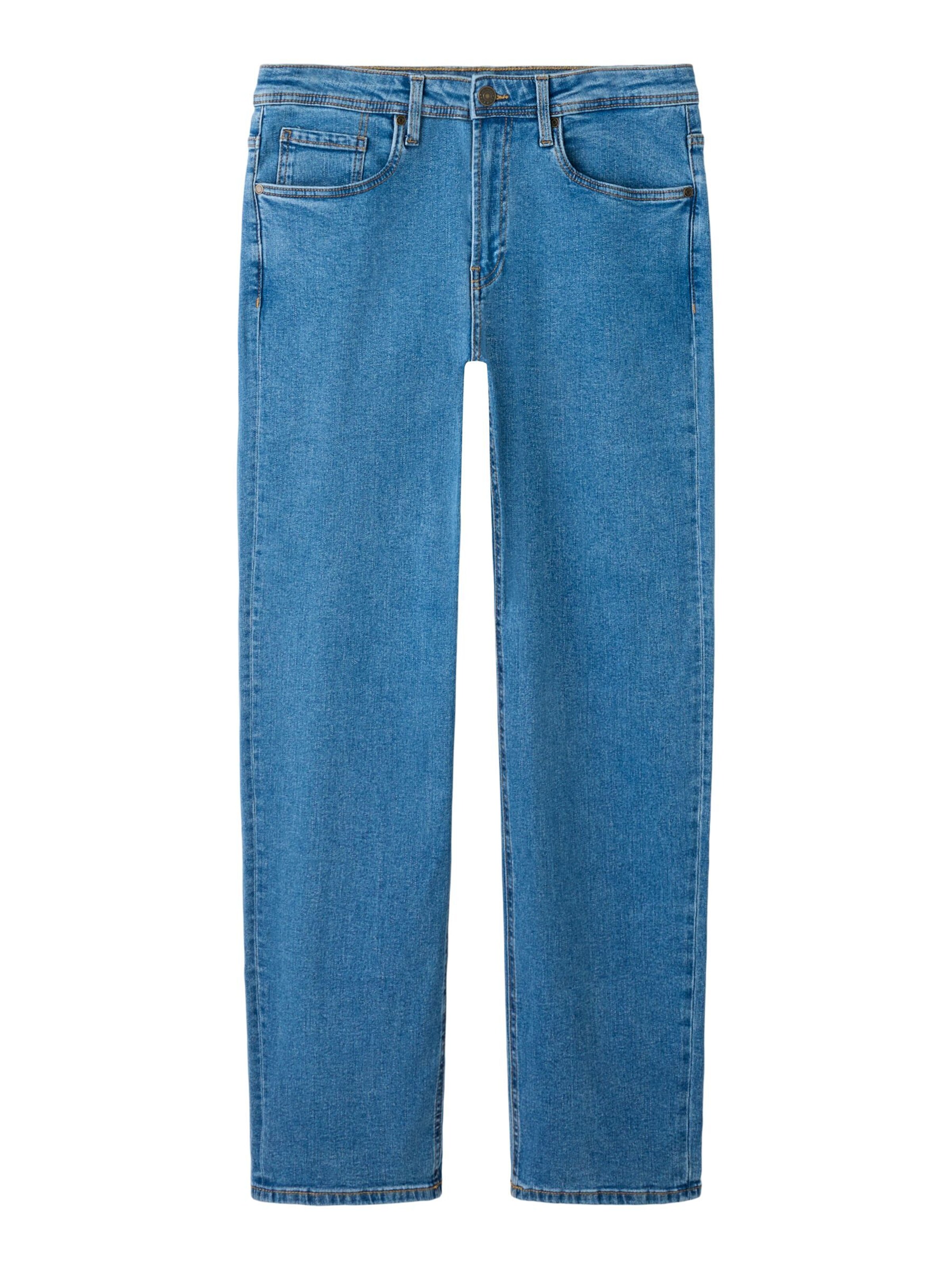 TWO SOON - Loosefit Vaquero en azul: frente