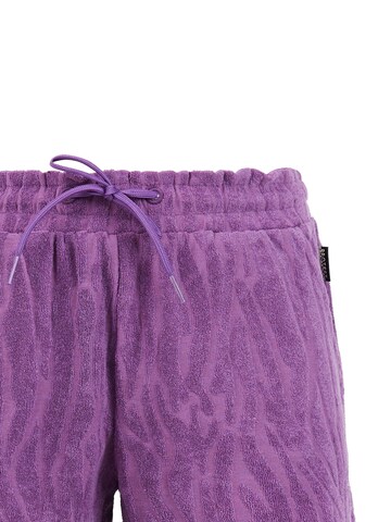 PROTEST Regular Pants 'PRTThinka JR' in Purple