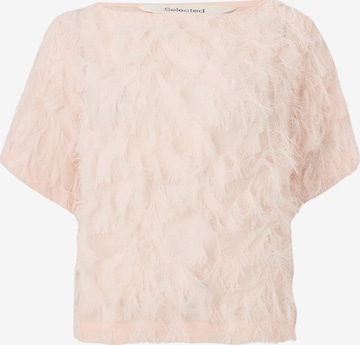 SELECTED Bluse 'SLFMyline' i pink: forside