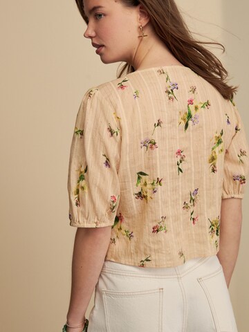 Next Blus i beige