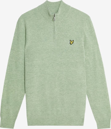 Pull-over Lyle & Scott en vert : devant